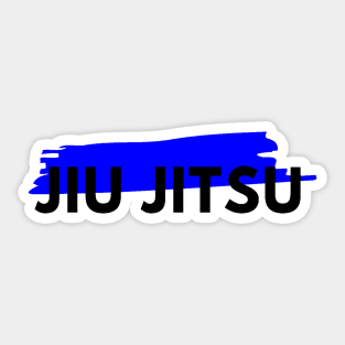 BJJ Brazilian Jiu Jitsu Blue Belt Sticker